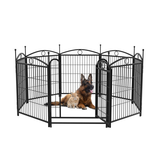 32 Inch 8 Panel Metal Dog Playpen