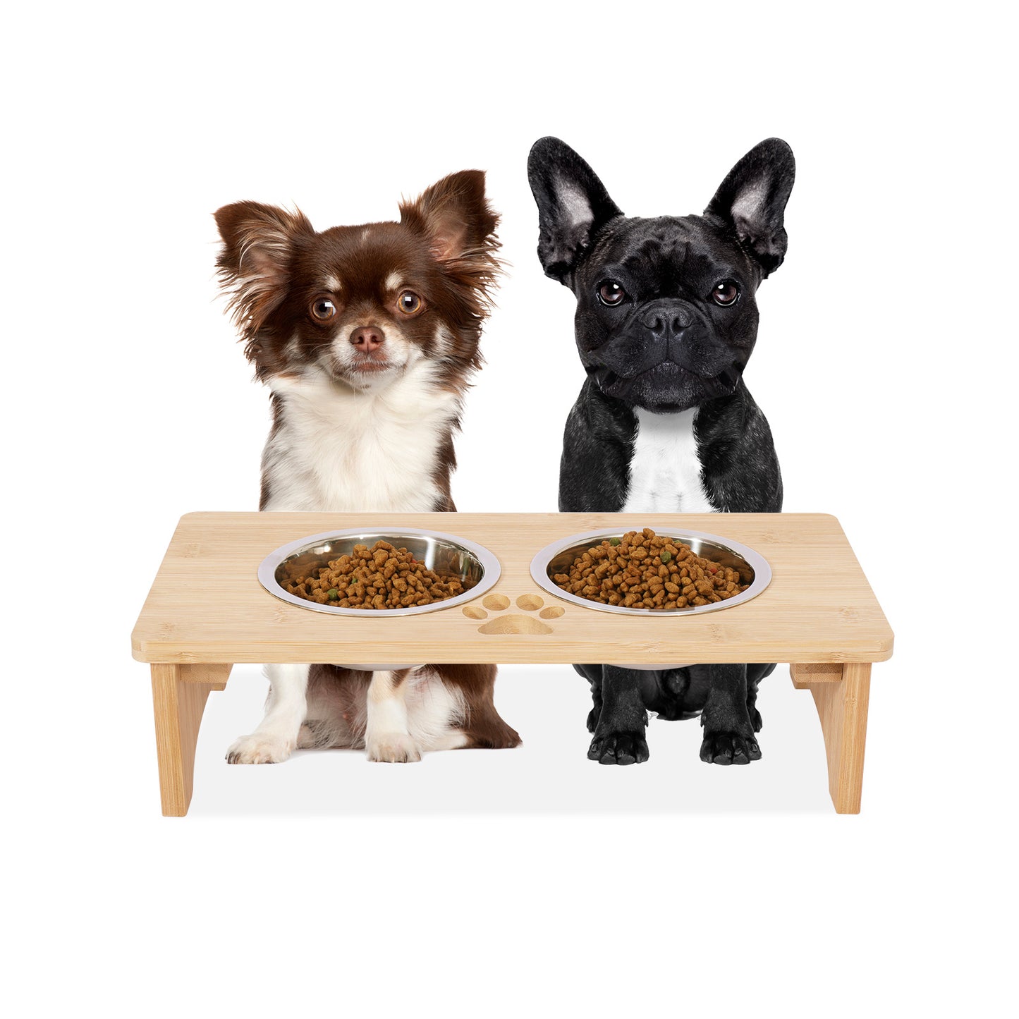 Medium Sized Dog Bowl Rack