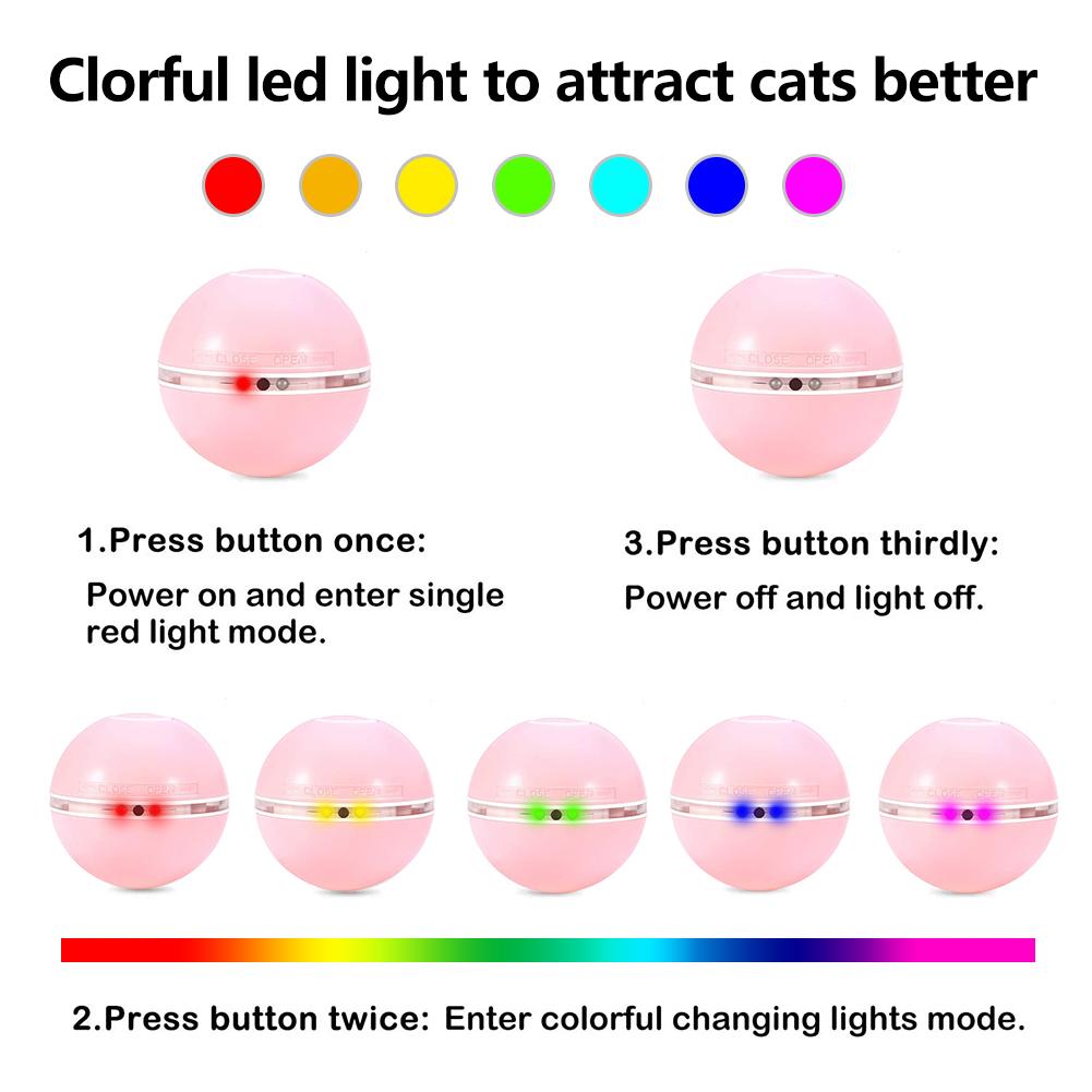 LED Laser Electronic Rolling | Pet Funny | Cat Toy Ball