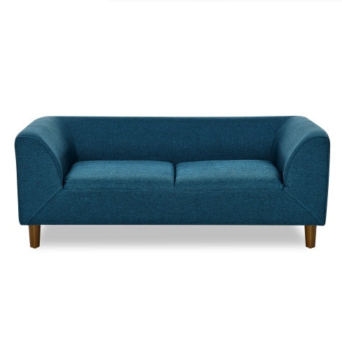 Modern Rectangular Pet Sofa with Backrest and Armrests