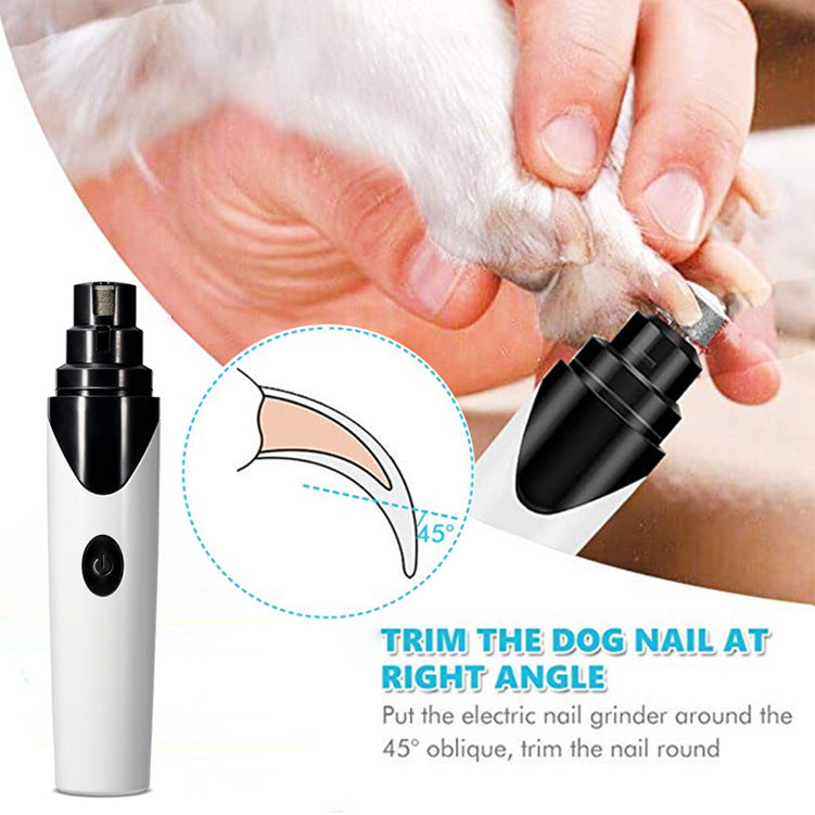Pet Dog Cat Pencil Sharpener, Electric Nail Clippers Cleaning Nail Clippers