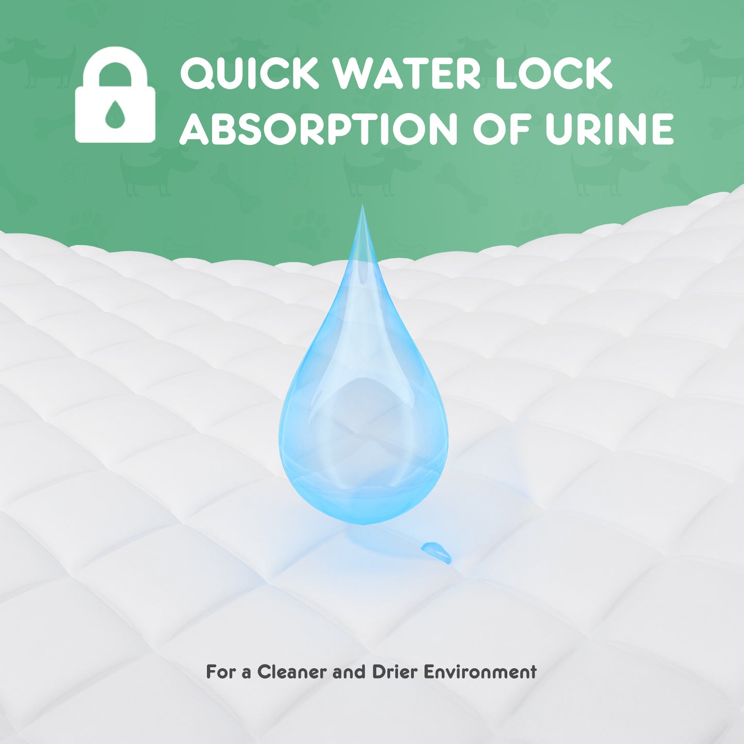 Premium Multi-Layer Absorbent Dog Pee Pads