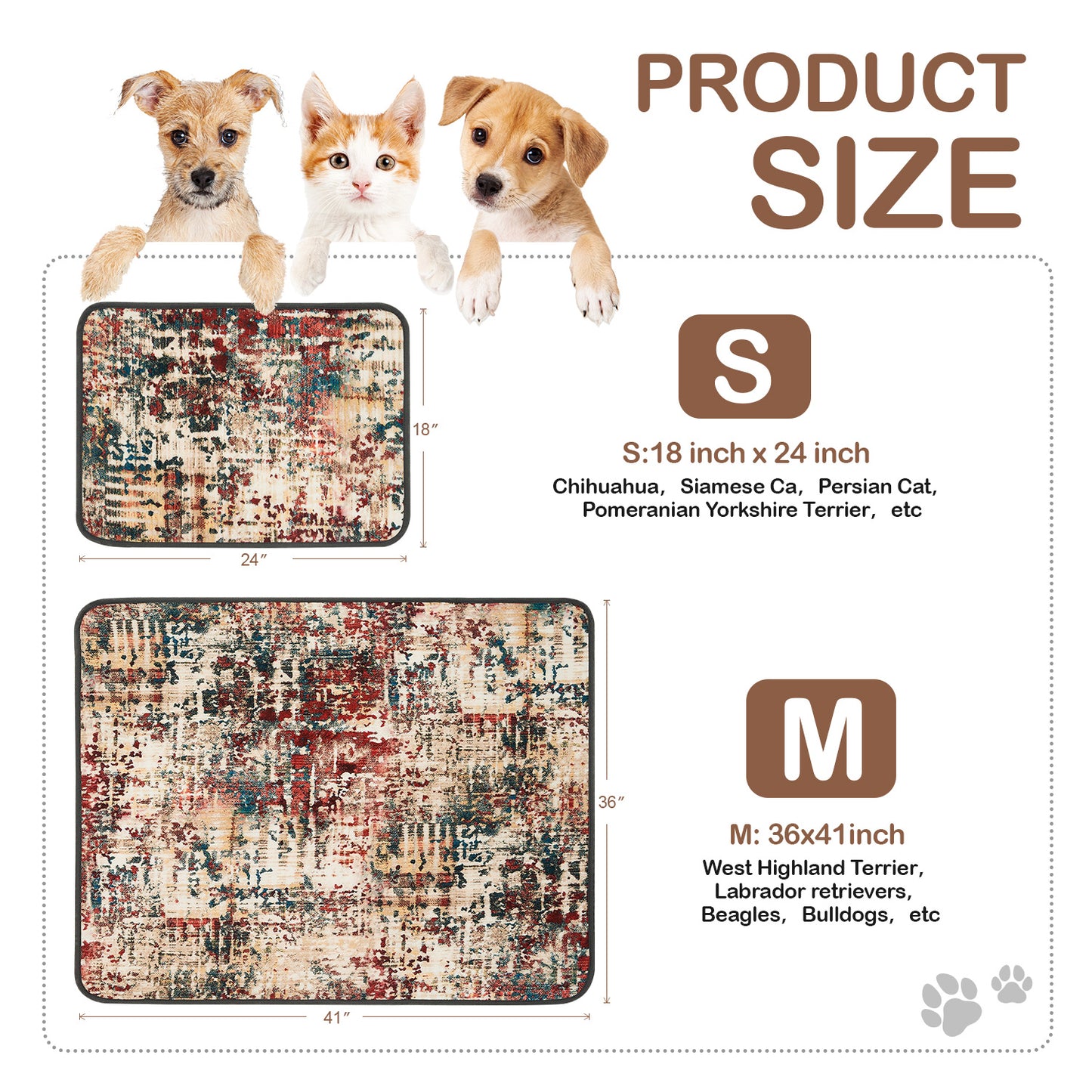 Qeils Washable & Reusable Puppy Pads