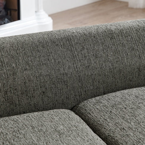 Modern Rectangular Pet Sofa with Backrest and Armrests
