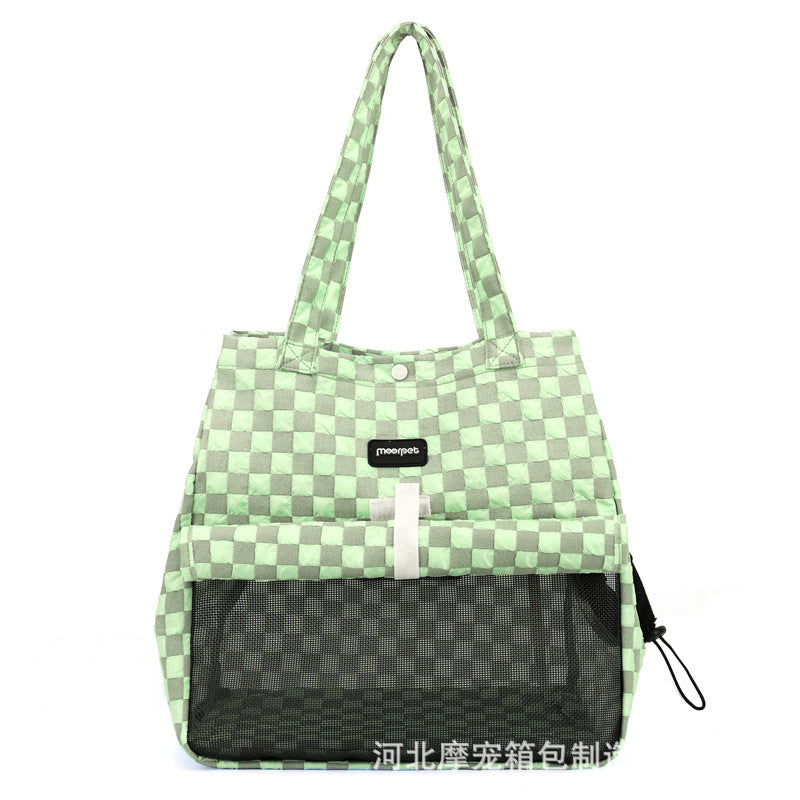 Portable Cat Carrier Shoulder Bag - Lightweight & Travel-Friendly