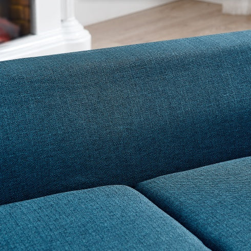 Modern Rectangular Pet Sofa with Backrest and Armrests