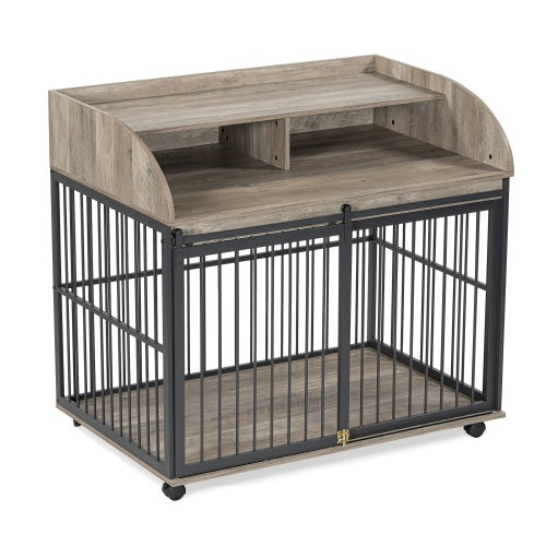 The Furniture-Style Wooden Kennel for Dogs