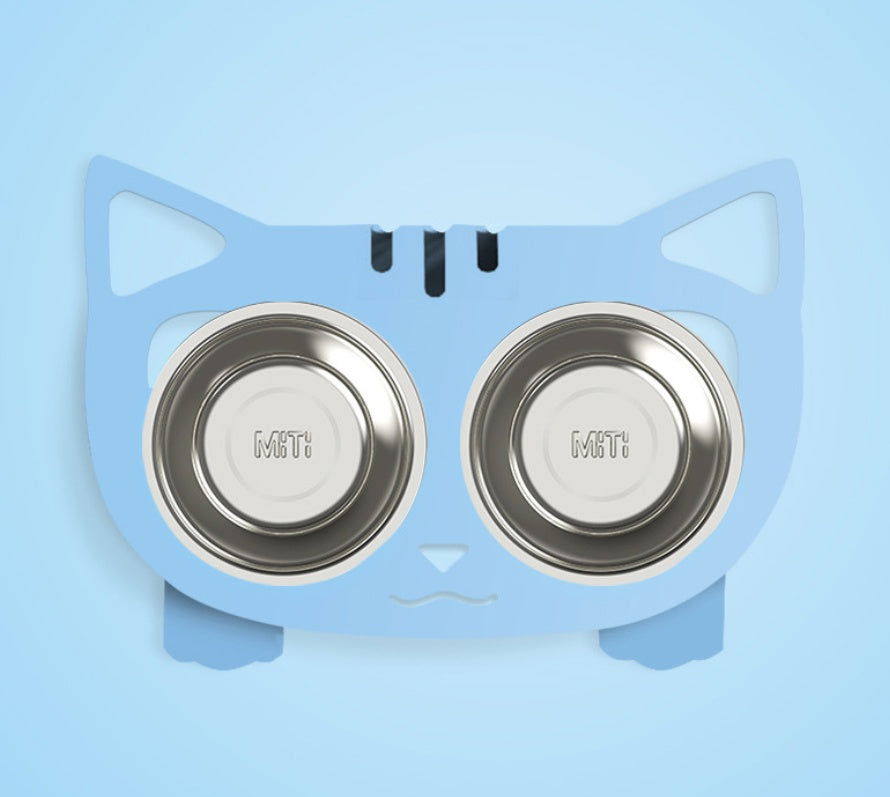 Anti-falling Cat Dog Feeding Water Bowl - Lucky Pets Supplies