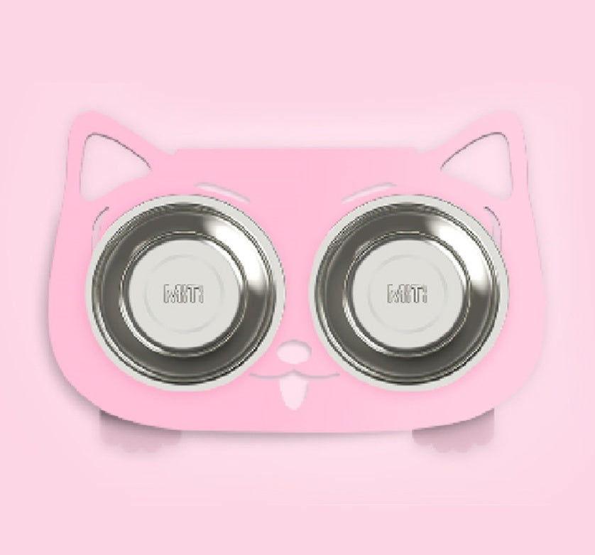 Anti-falling Cat Dog Feeding Water Bowl - Lucky Pets Supplies