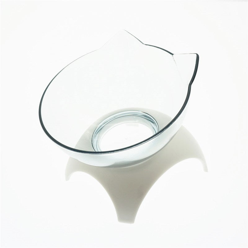Cat Double Bowl Cat Food Bowl Protects Cervical Vertebra - Lucky Pets Supplies