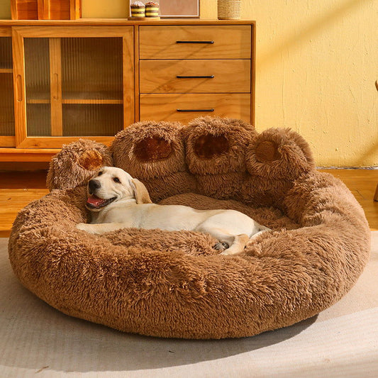 Kennel Warm Medium Large Dog Corgi Golden Retriever Bed Fleece-lined Sofa Mattress - Lucky Pets Supplies