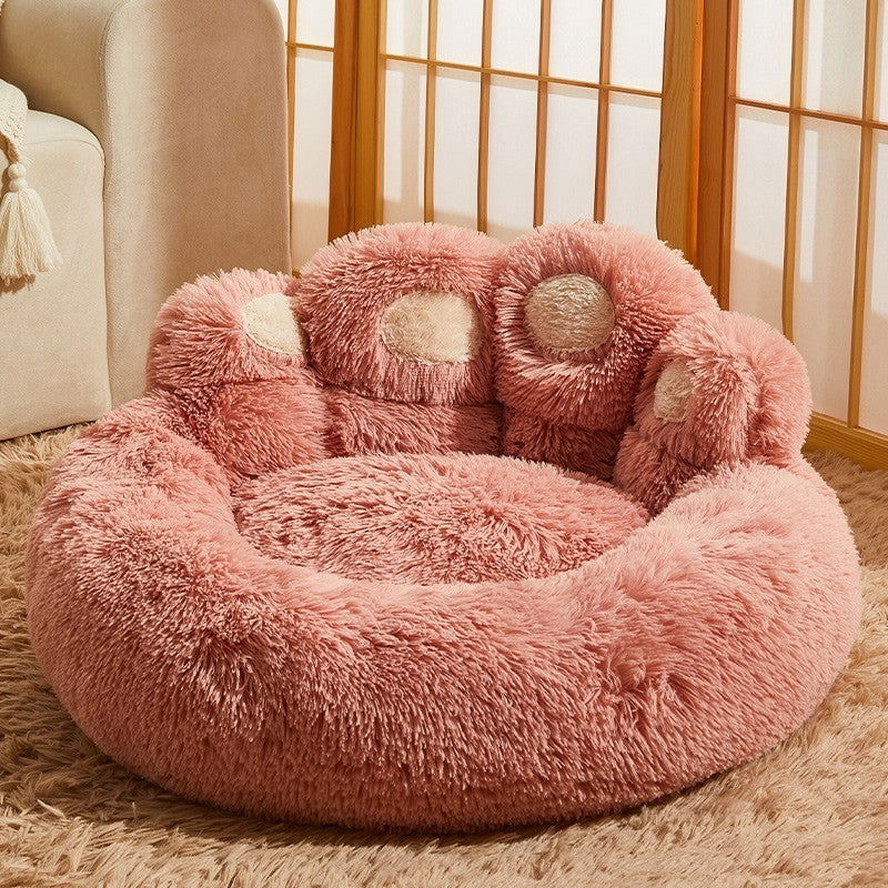 Kennel Warm Medium Large Dog Corgi Golden Retriever Bed Fleece-lined Sofa Mattress - Lucky Pets Supplies