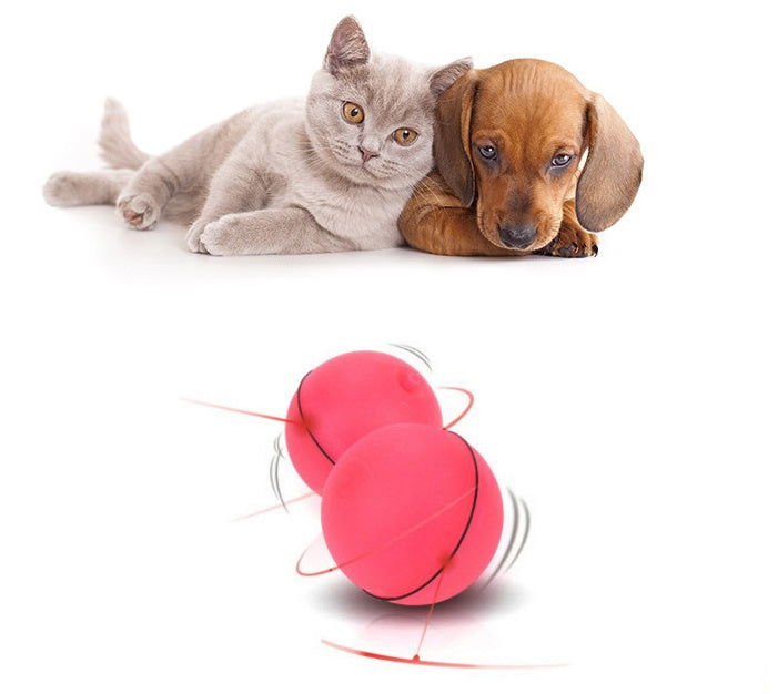LED Laser Electronic Rolling Pet Funny Cat Toy Ball - Lucky Pets Supplies