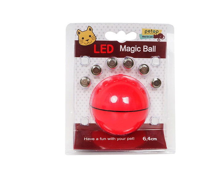 LED Laser Electronic Rolling Pet Funny Cat Toy Ball - Lucky Pets Supplies