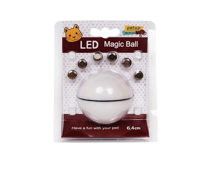 LED Laser Electronic Rolling Pet Funny Cat Toy Ball - Lucky Pets Supplies
