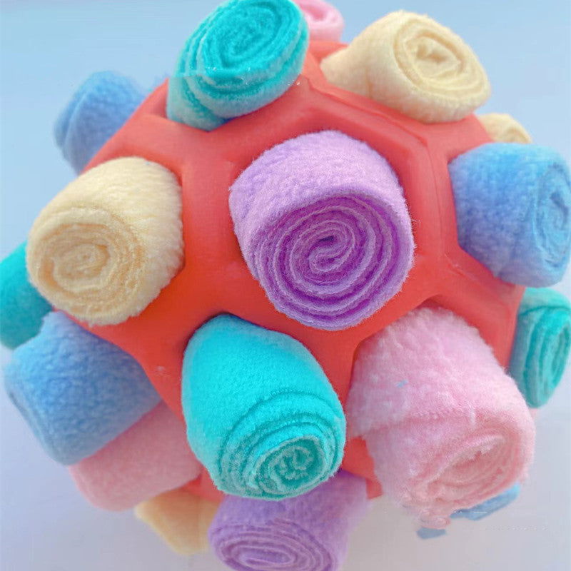 Pets Sniff Fried Balls, Toys, Bubble Rubber Balls, Educational, Anti Demolition Home - Lucky Pets Supplies